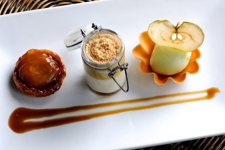 Sweet Assiette of Apples - Great British Chefs