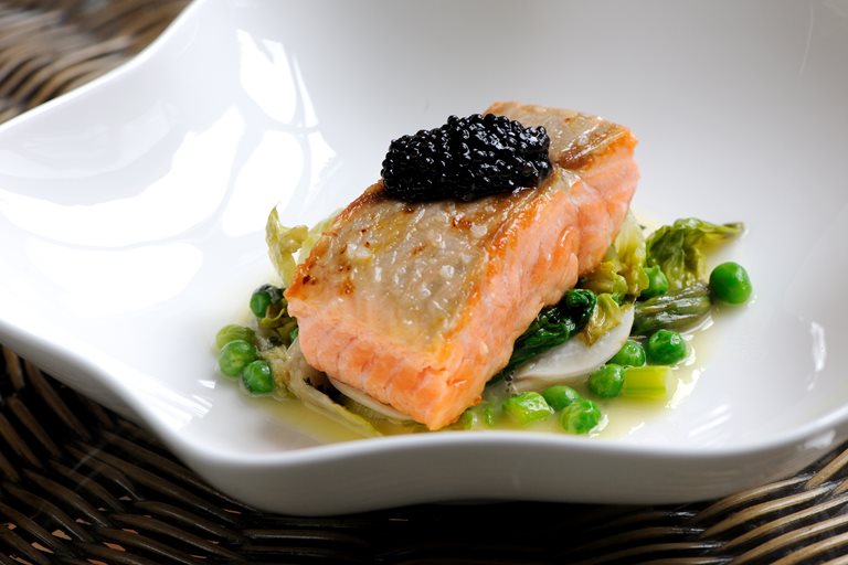 Sea Trout & Asparagus Recipe - Great British Chefs