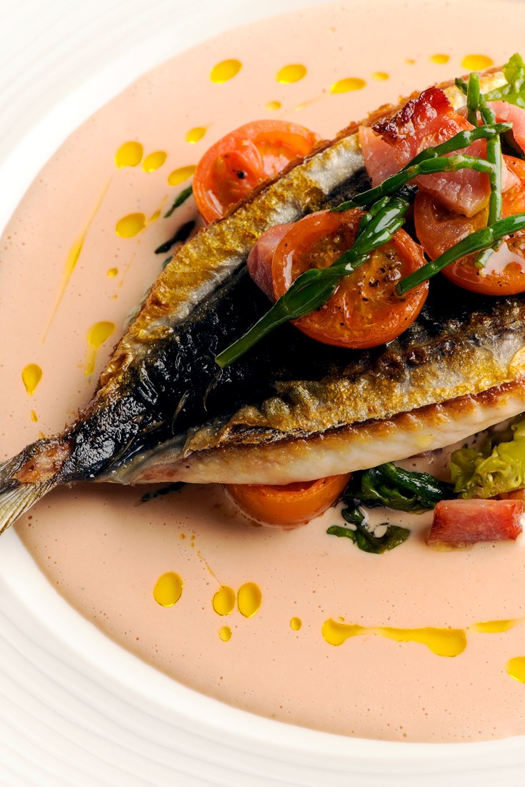 Mackerel Salad Recipe With Tomato & Samphire - Great British Chefs