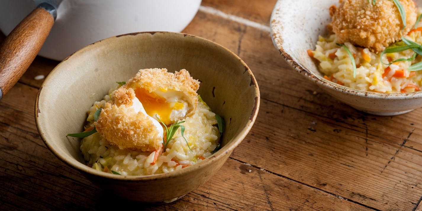 Bubble and Squeak Risotto Recipe Great British Chefs
