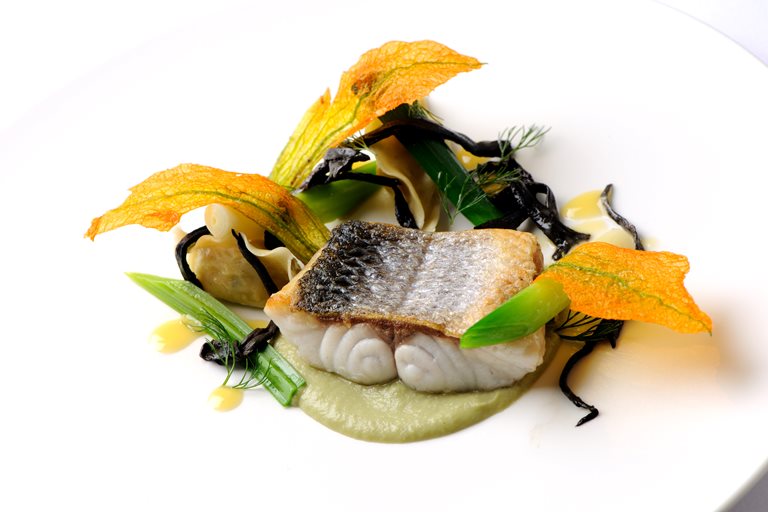 Sea Bass Recipe With Fennel & Prawn Tortellini - Great British Chefs