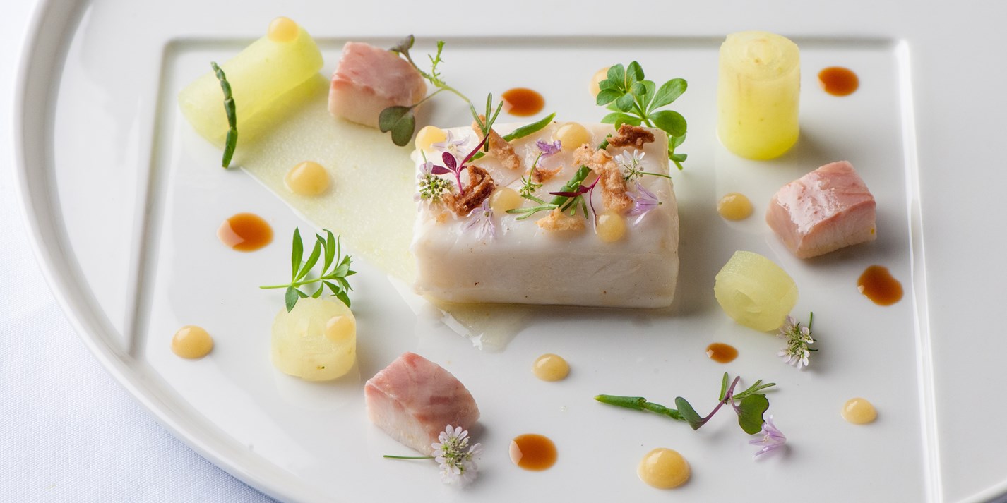 Soy and Butter Poached Halibut Recipe - Great British Chefs