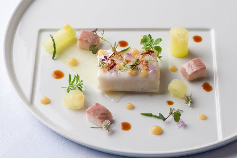 Soy and Butter Poached Halibut Recipe - Great British Chefs