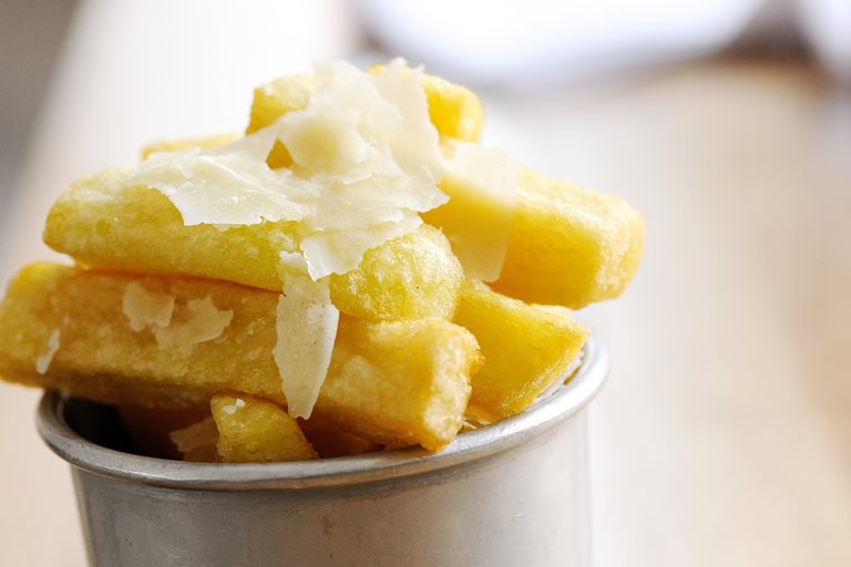 Truffle & Parmesan Chips Recipe Great British Chefs