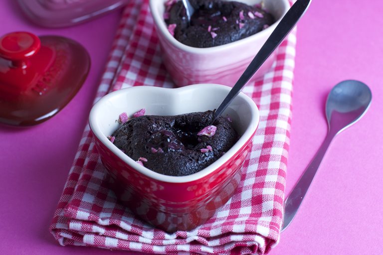 Turkish Delight Melting Chocolate Puddings Recipe Great British Chefs