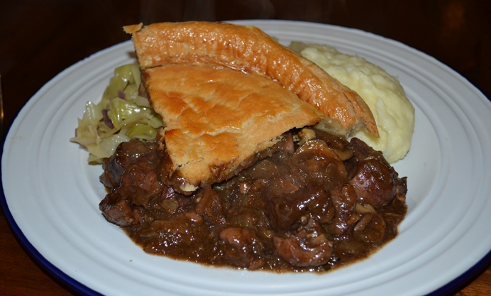 Steak and kidney pie with smoked oysters recipe - Great British Chefs