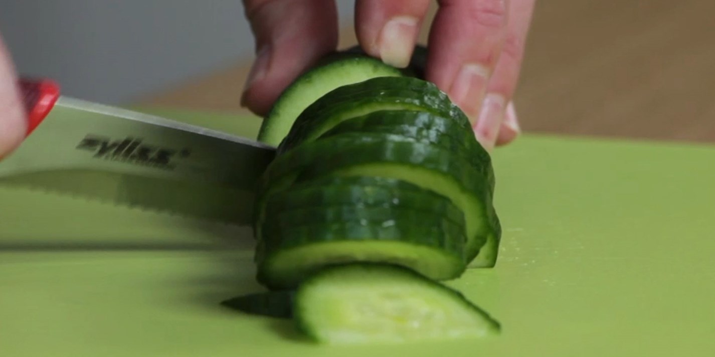 How to Slice Cucumber Great British Chefs