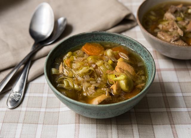 Cock a leekie soup recipe - Great British Chefs