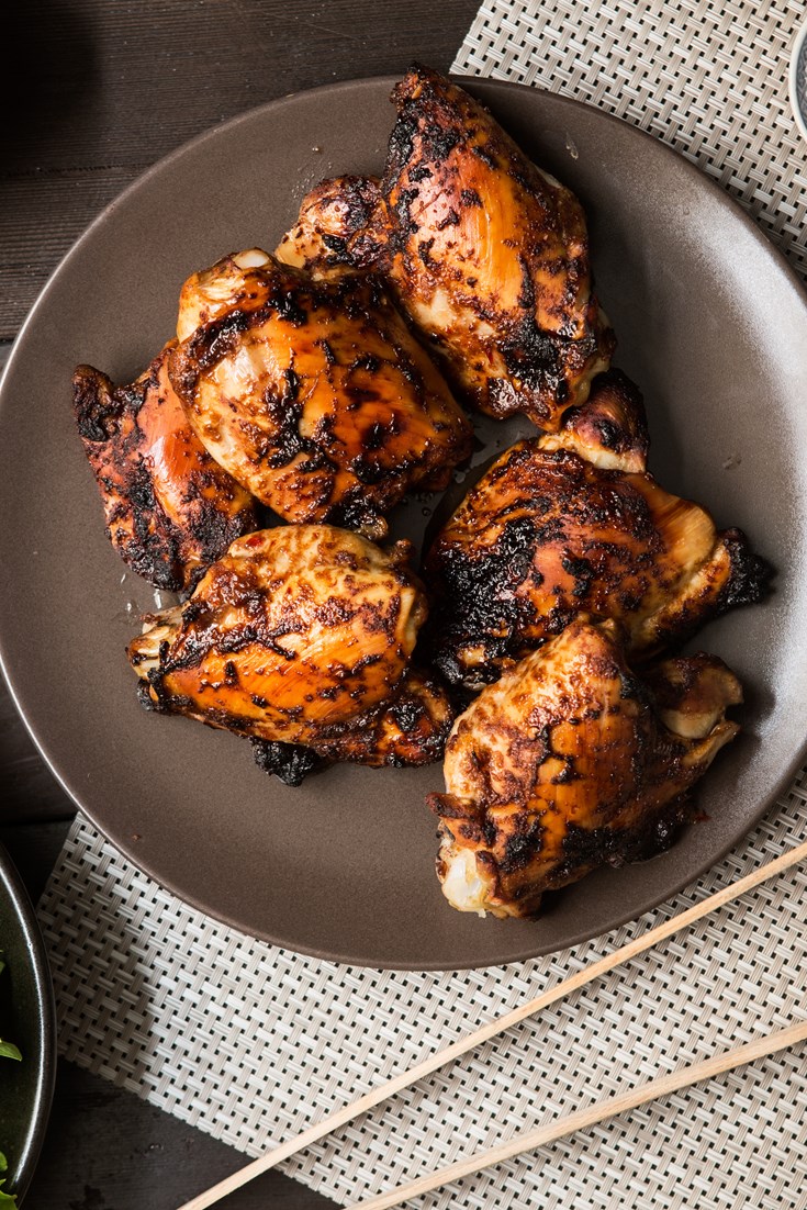 Barbecue Marinated Chicken Thighs Recipe Great British Chefs