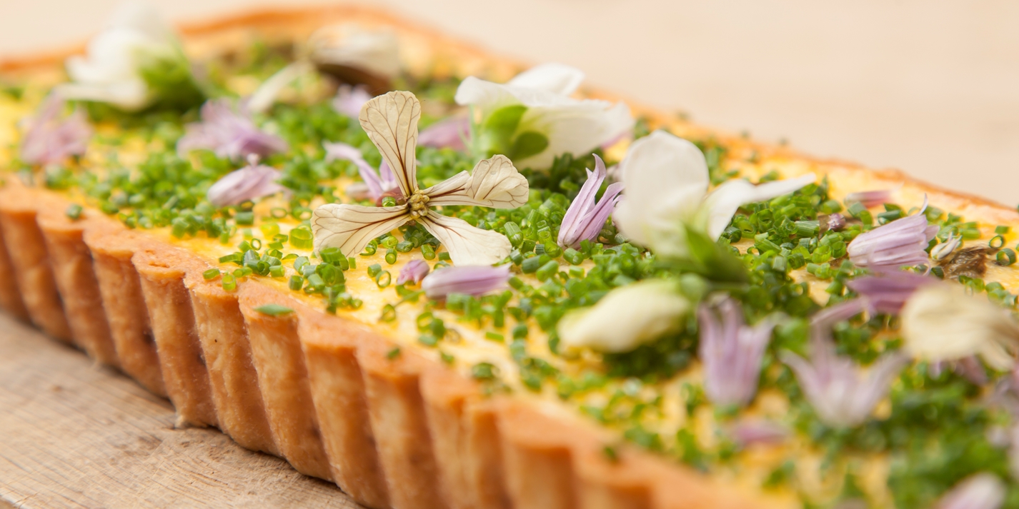 Organic Asparagus and Hollandaise Tart Recipe
