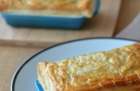 Chicken and Mushroom Pie Recipe with Cheddar Pastry ...