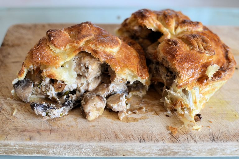 Quorn and Mushroom Pie Recipe - Great British Chefs