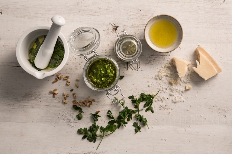 Wild Garlic Pesto Recipe Great British Chefs