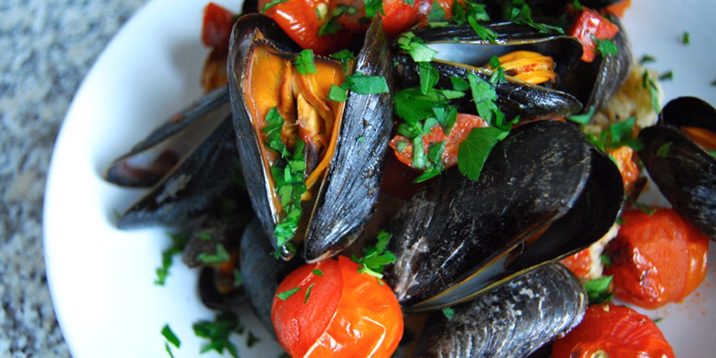 Roasted Mussel and Tomato Recipe Great British Chefs
