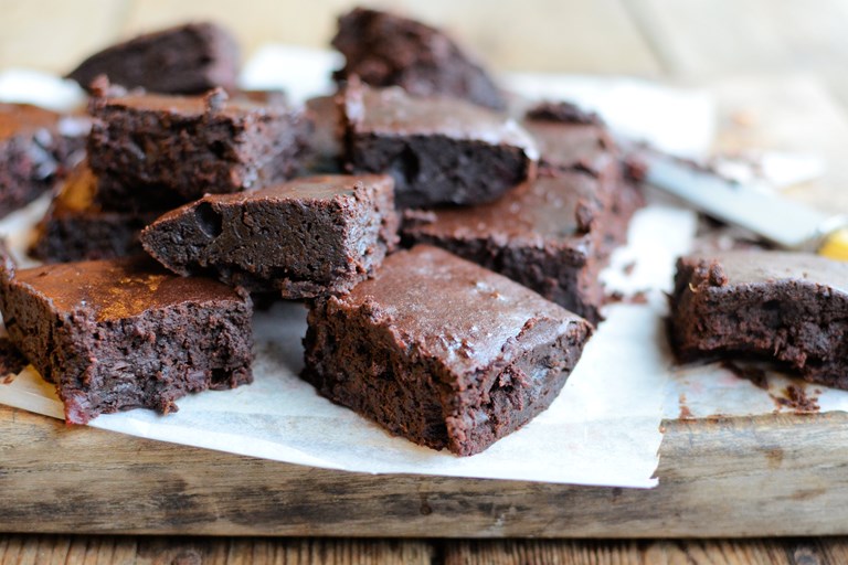 Low Calorie Chocolate Fudge Brownies Recipe Great British Chefs