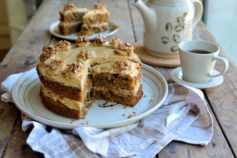 Coffee And Walnut Cake Recipe Great British Chefs