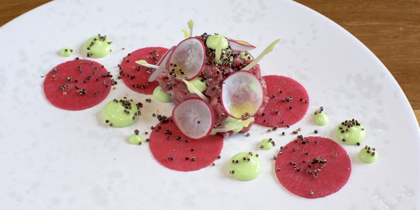 How to Dice Beef for Steak Tartare Great British Chefs