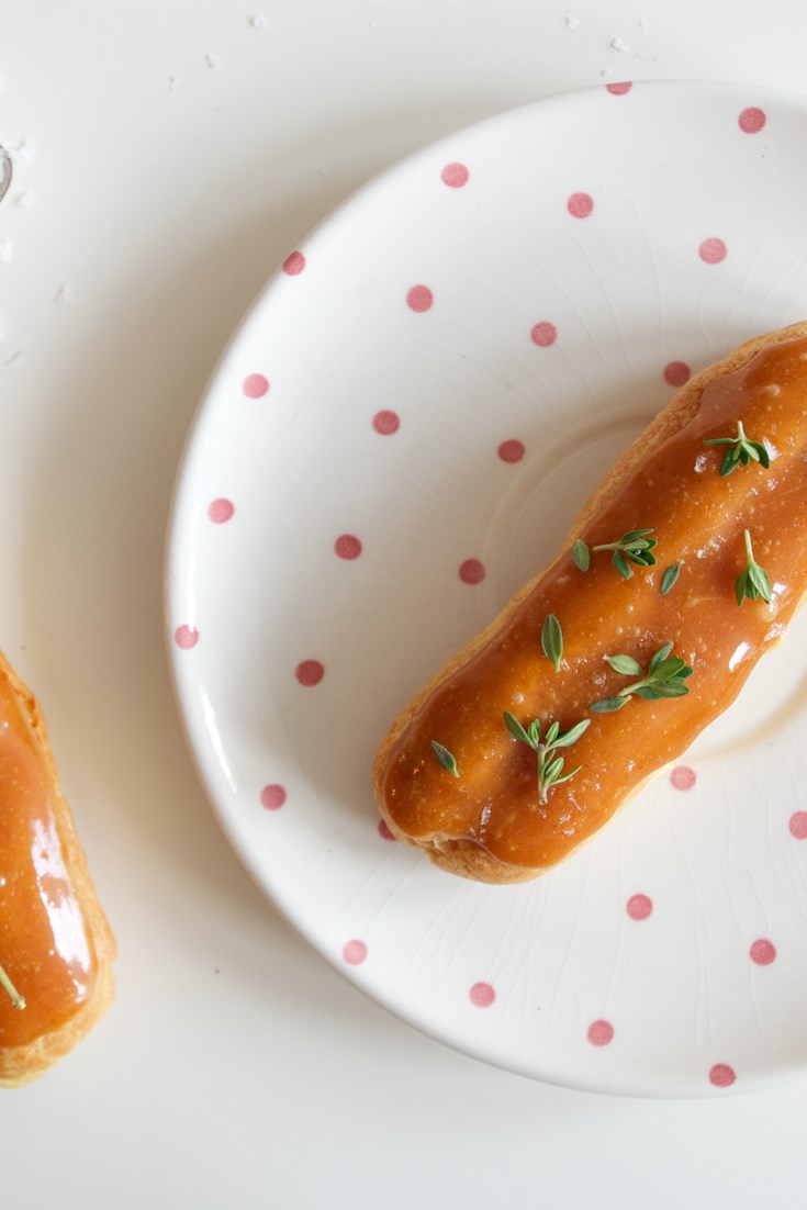 Salted Caramel Éclair Recipe Great British Chefs