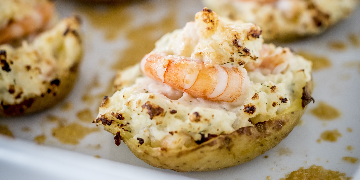 Cheese and Prawn Jacket Potato Recipe Great British Chefs