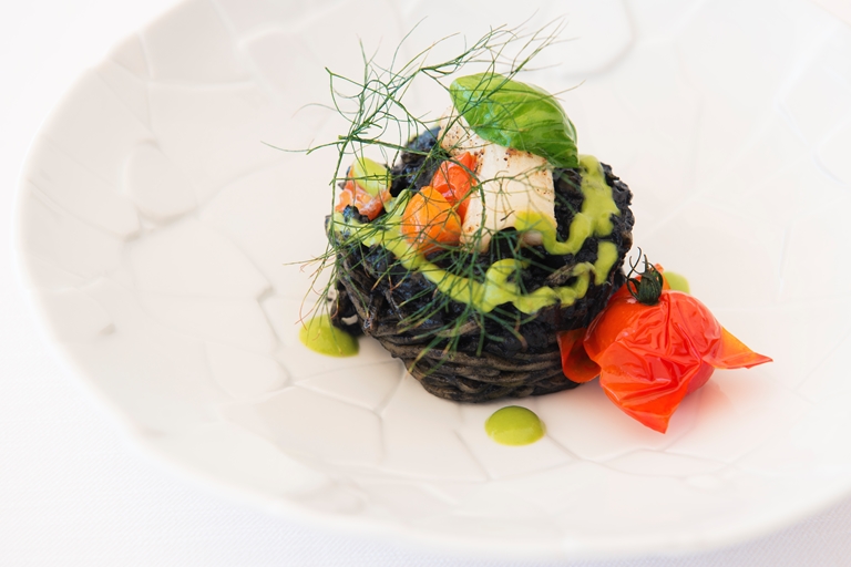 Cuttlefish and Tagliolini Seafood Pasta Recipe Great Italian Chefs