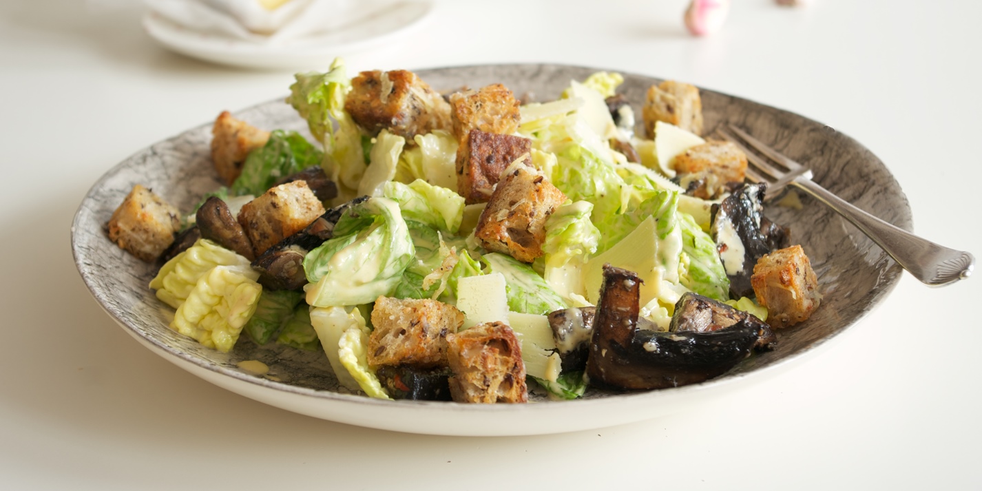 Gruyère Caesar Salad Recipe Great British Chefs