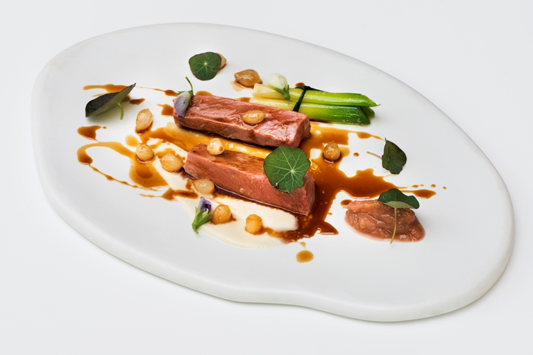 Cerea brothers lamb with rhubarb compote recipe