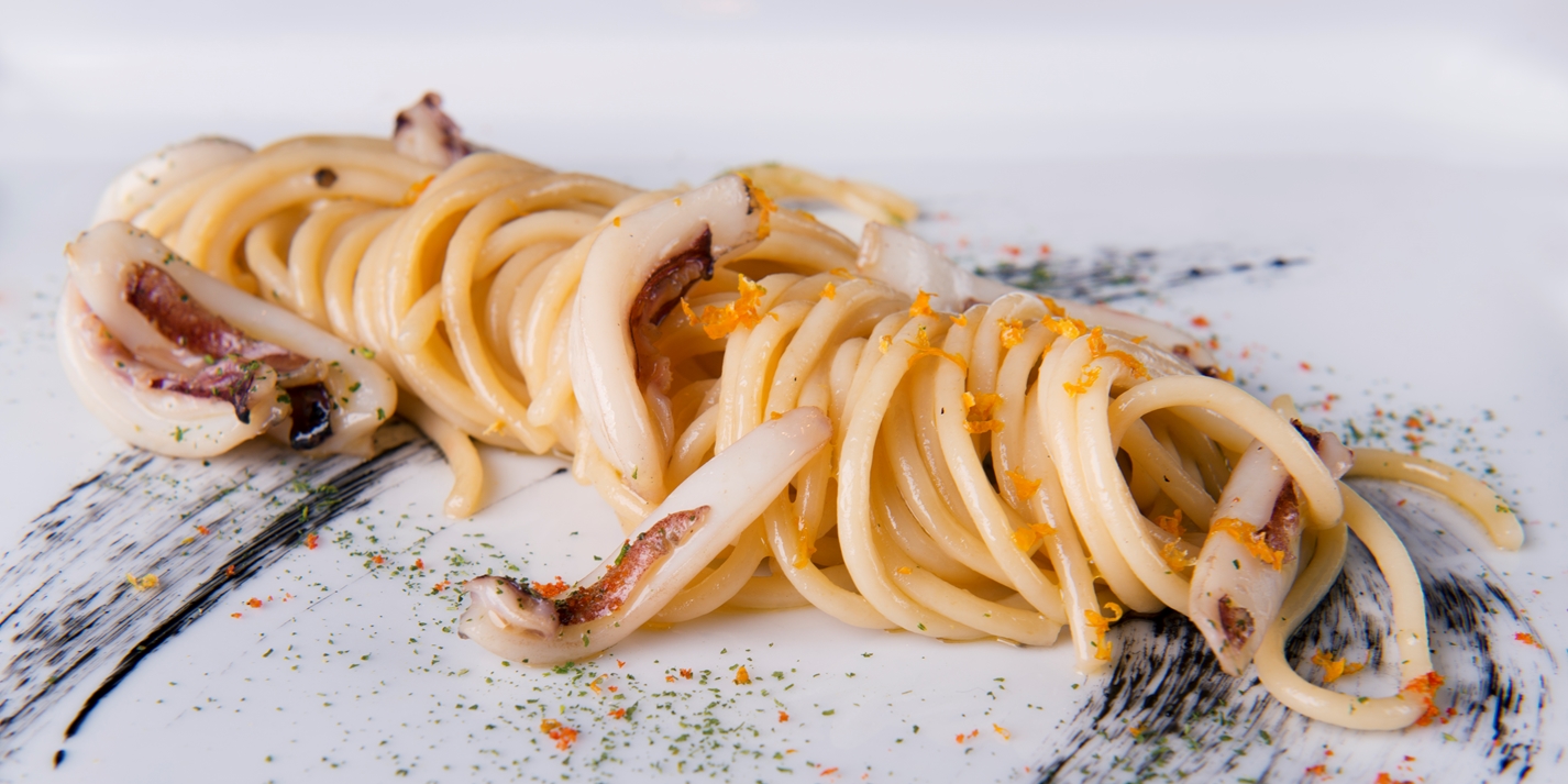 Cuttlefish Spaghetti Recipe - Great Italian Chefs