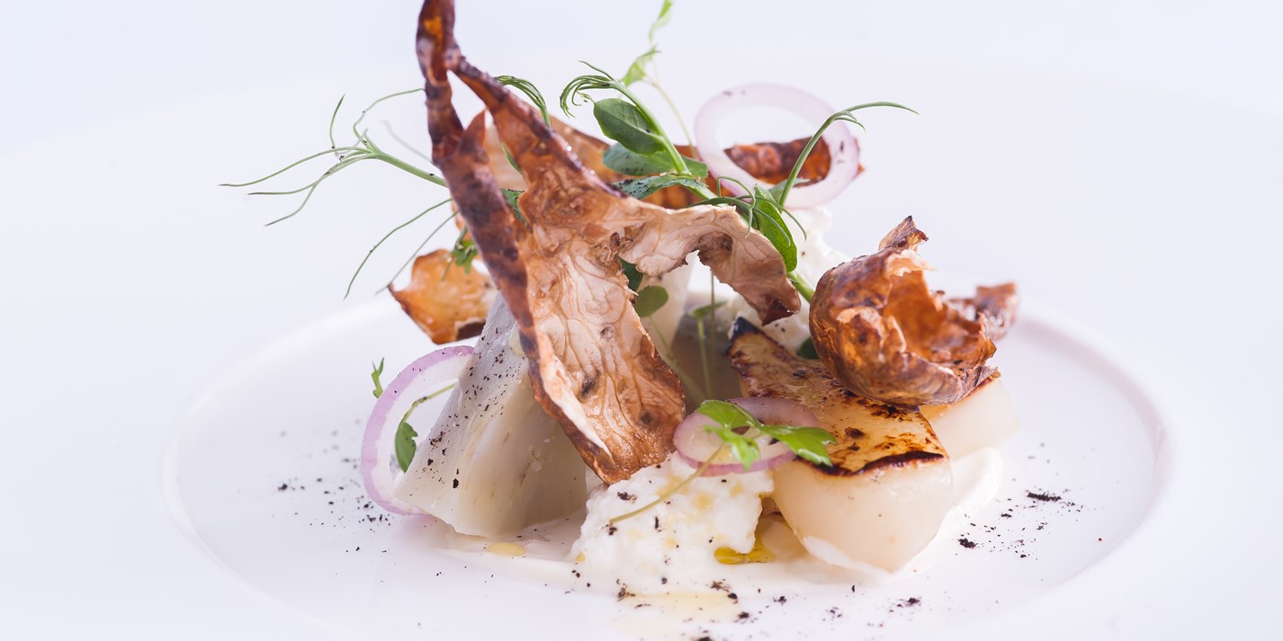 Artichoke and Ricotta Vegetarian Starter Recipe Great British Chefs