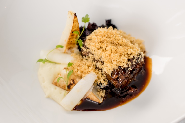 Braised Oxtail with Celeriac Recipe - Great British Chefs