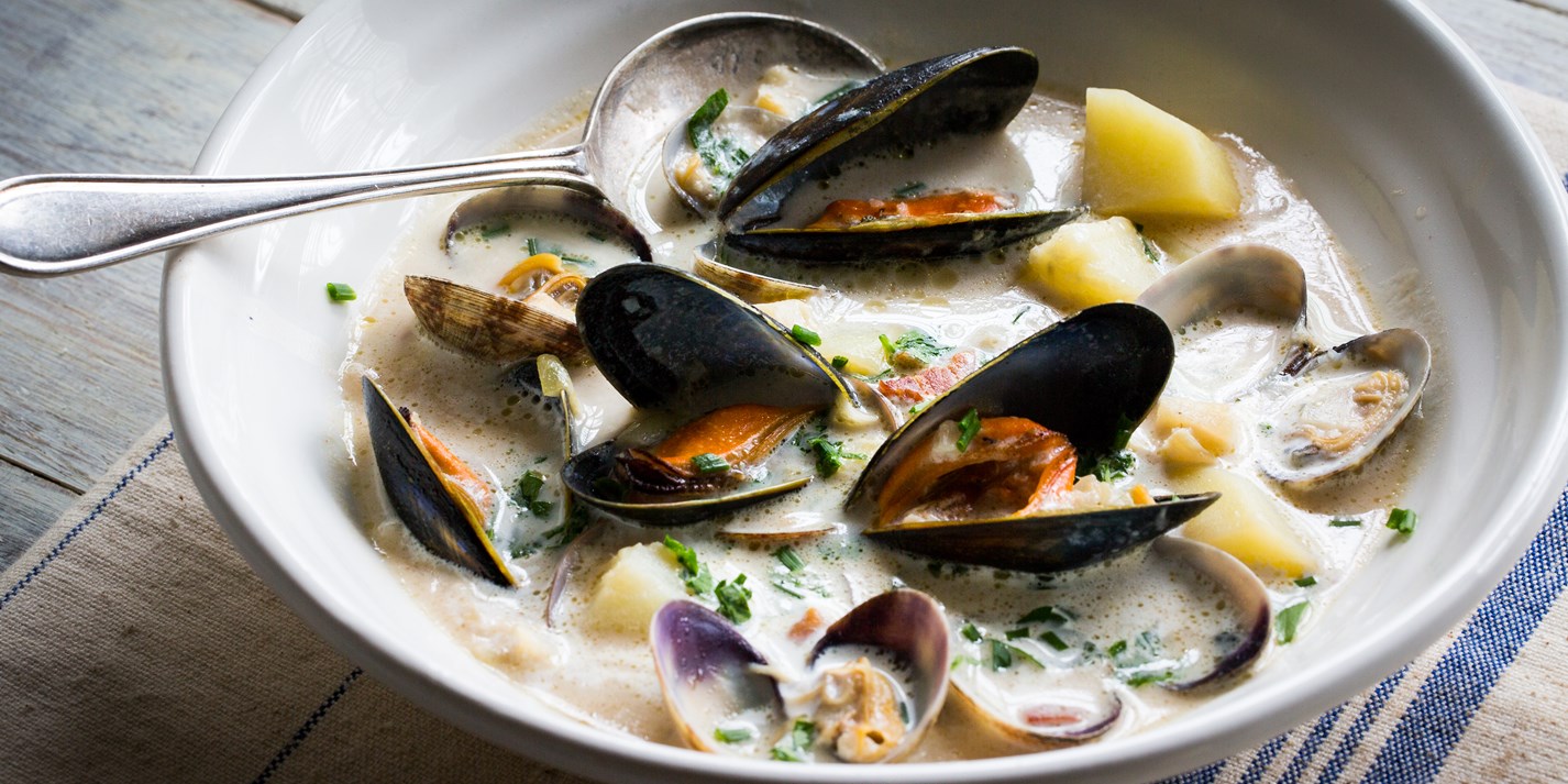 Shellfish Chowder Recipe Great British Chefs