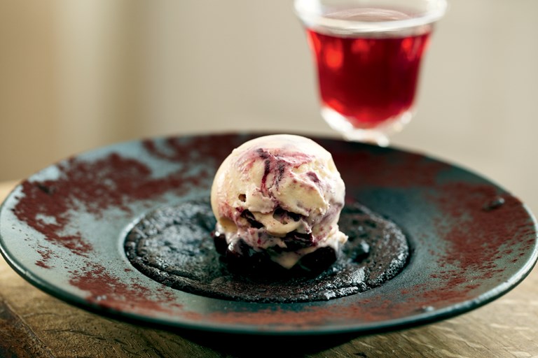 How To Make Sloe Gin >> Chocolate and Sloe Gin Pudding Recipe - Great British Chefs How To Make Sloe Gin >> Chocolate and Sloe Gin Pudding Recipe - Great British Chefs