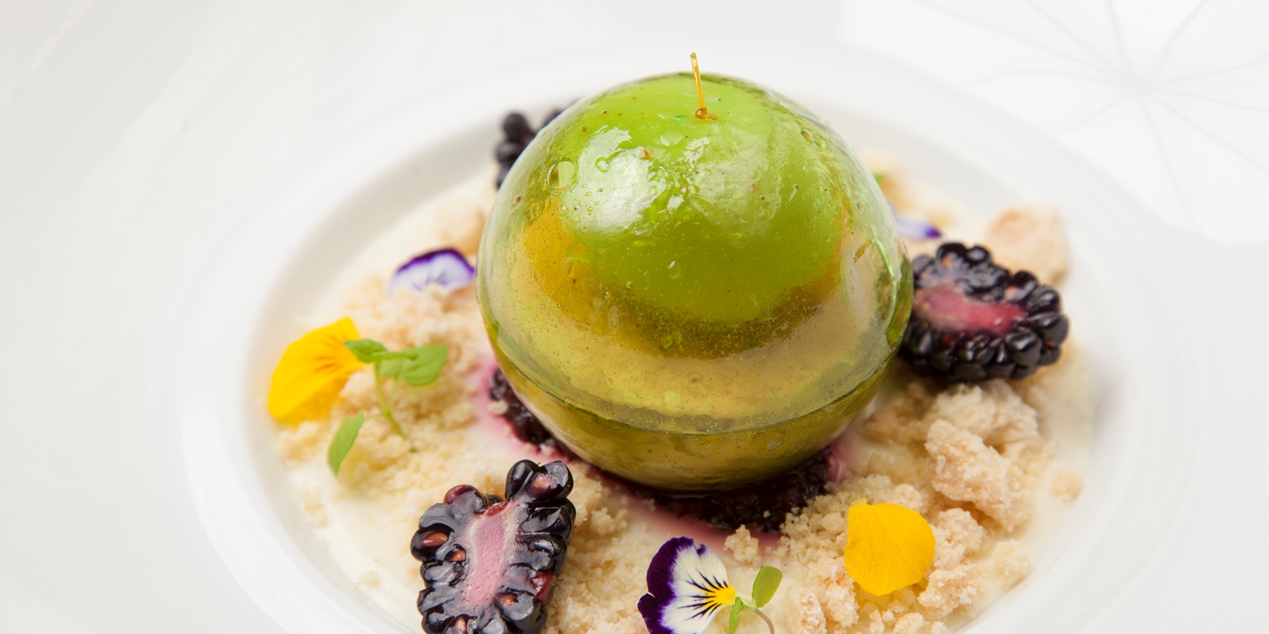 Molecular Apple Dessert Recipe - Great British Chefs