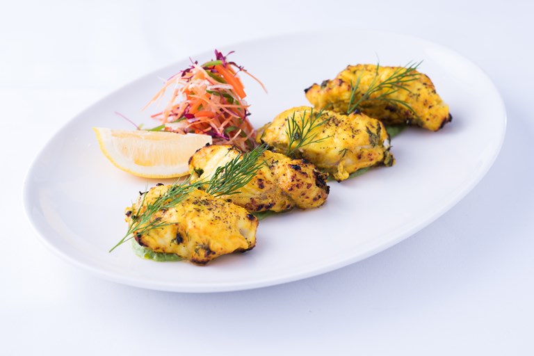 monkfish skewers