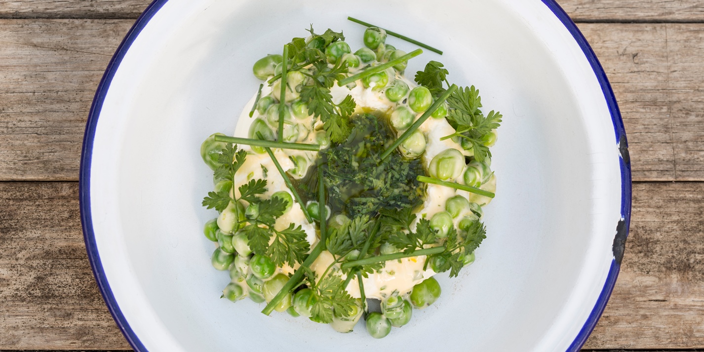 Ricotta with Peas, Beans and Gremolata Recipe Great British Chefs