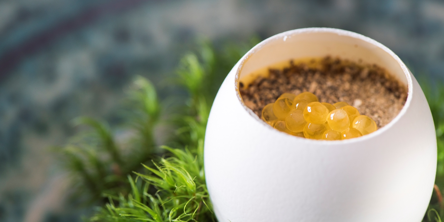 Egg and Morel Canapé Recipe Great Italian Chefs