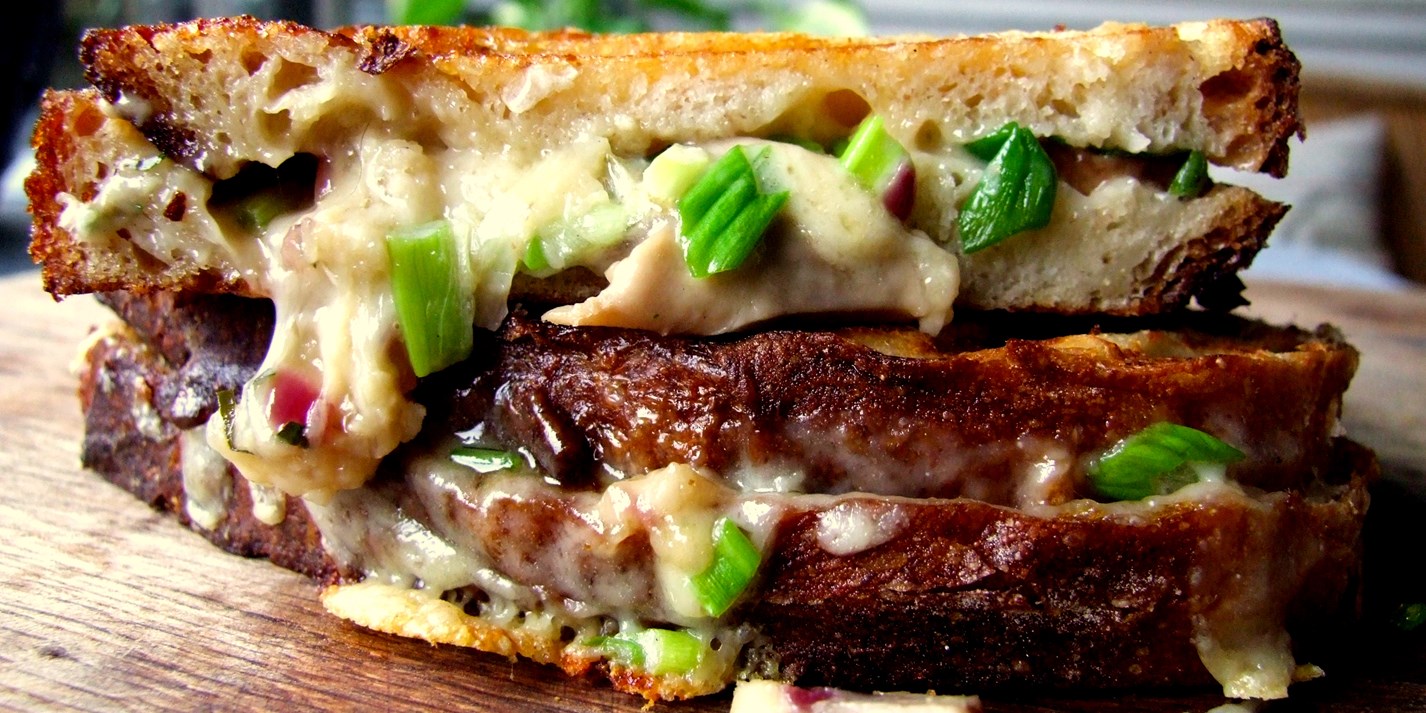 Garlic Mushroom Toastie Recipe Great British Chefs