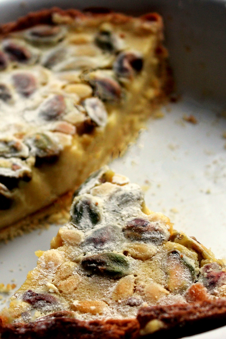 Pistachio and Lemon Tart Recipe - Great British Chefs