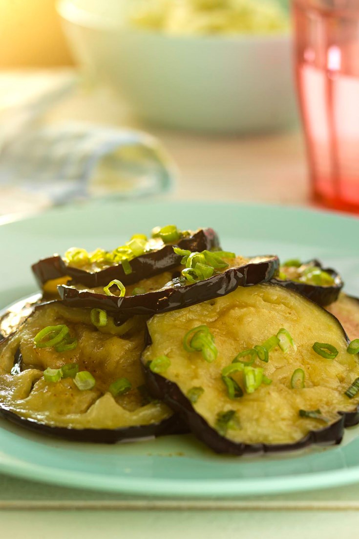 Aubergine Salad Recipe Great British Chefs