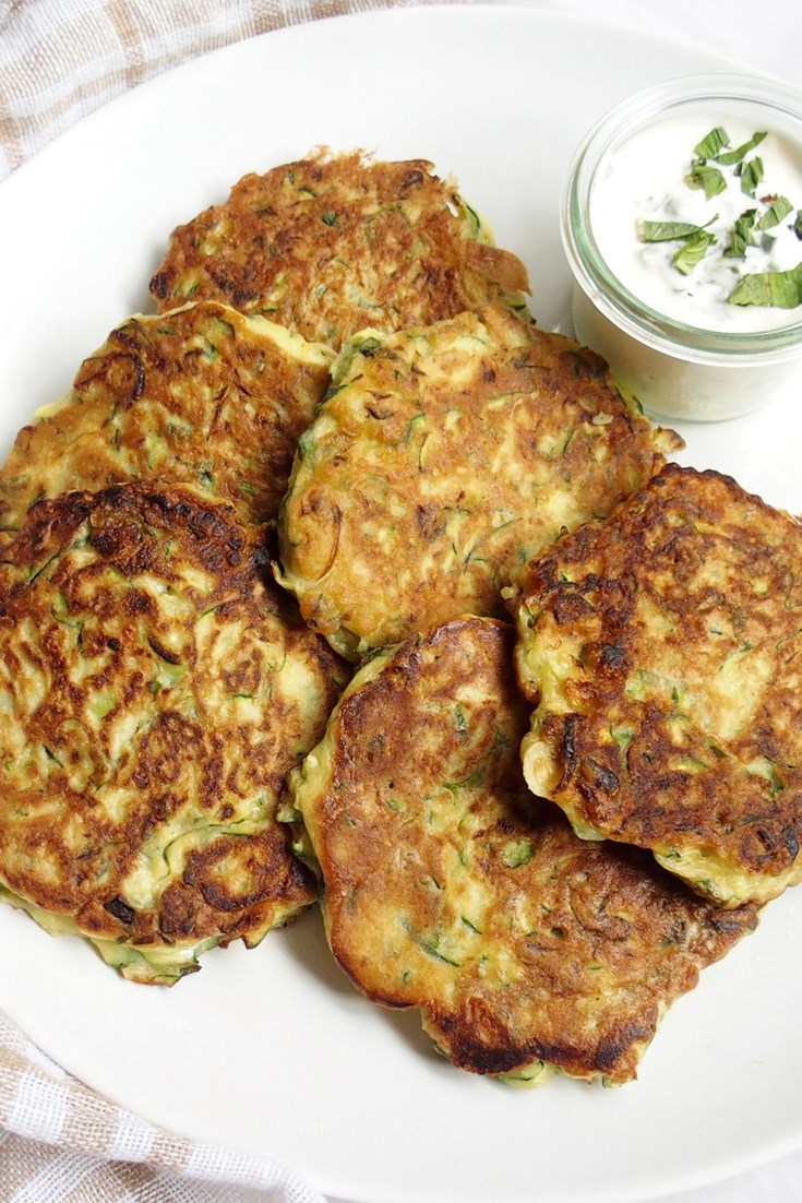 Easy Courgette Fritters - Great British Chefs