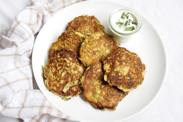 Easy Courgette Fritters Great British Chefs