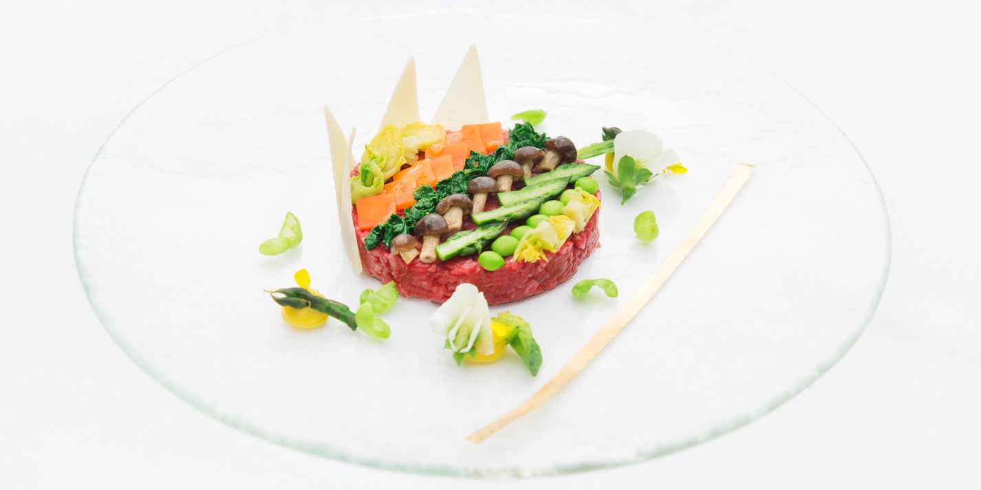 Beef Tartare Recipe with Vegetables - Great Italian Chefs