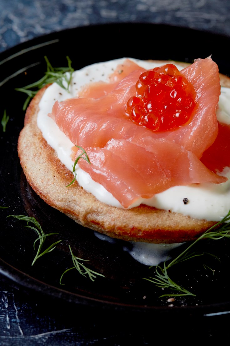 Smoked Salmon Blinis Recipe - Great British Chefs