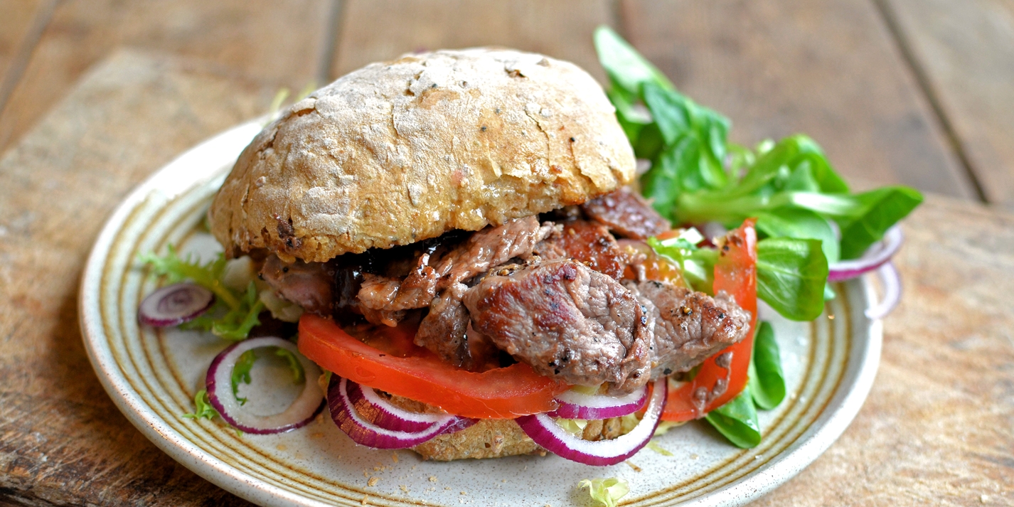 Lamb Minute Steak Sandwich Recipe Great British Chefs