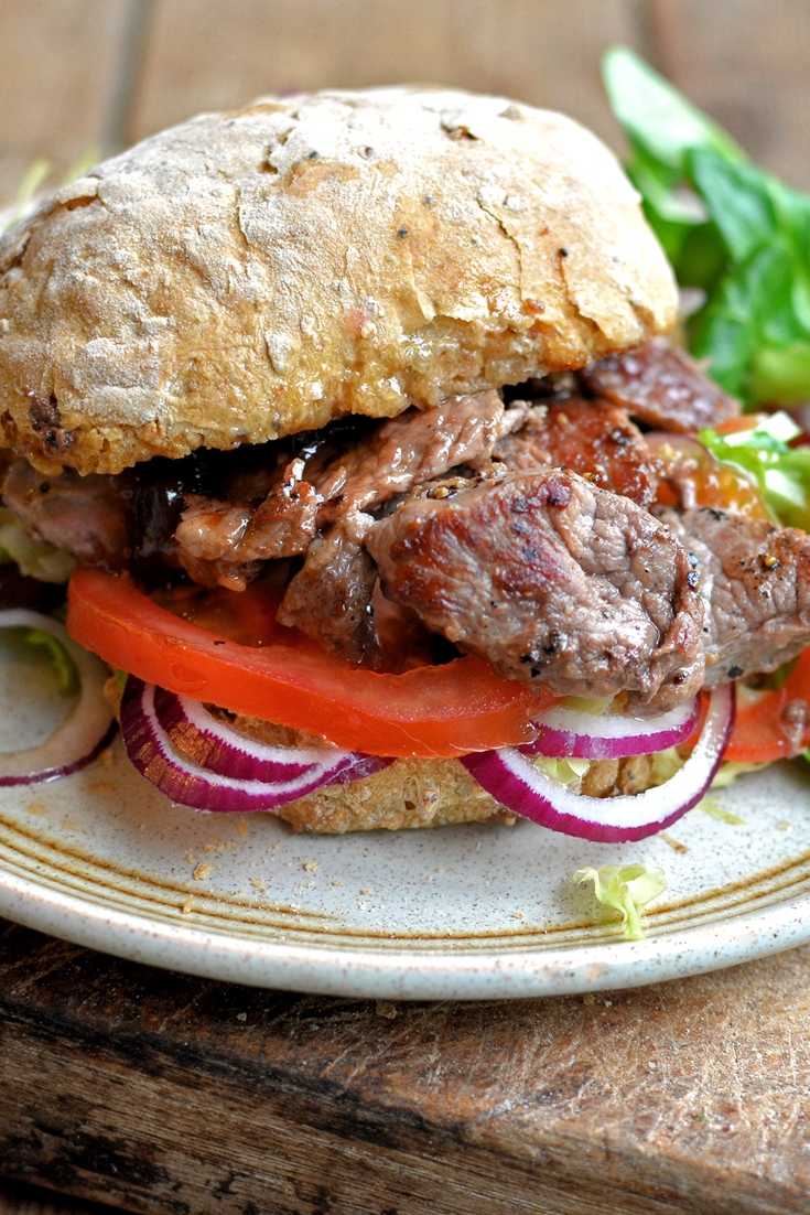 Lamb Minute Steak Sandwich Recipe Great British Chefs