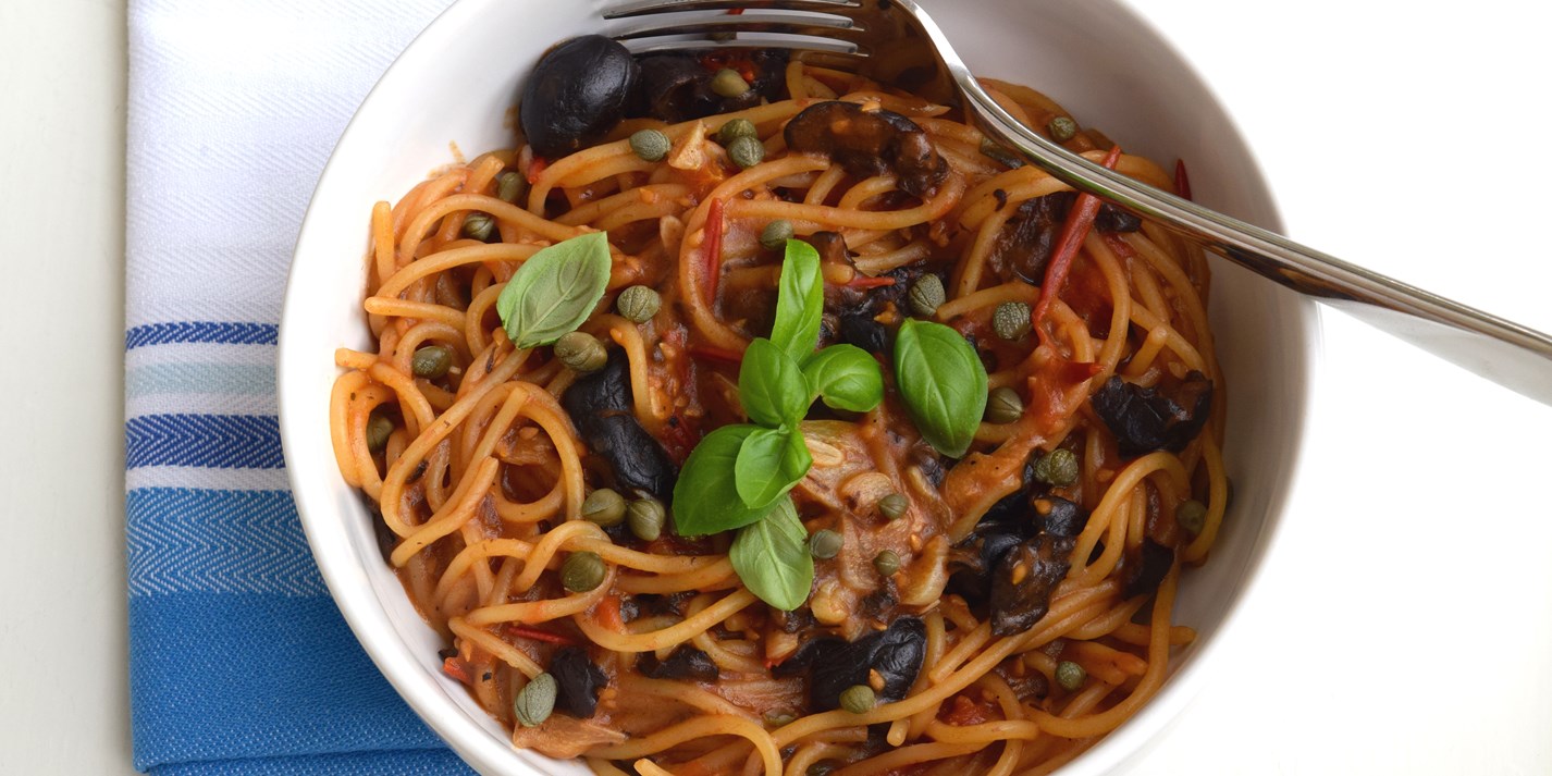 Spaghetti Puttanesca Recipe - Great British Chefs