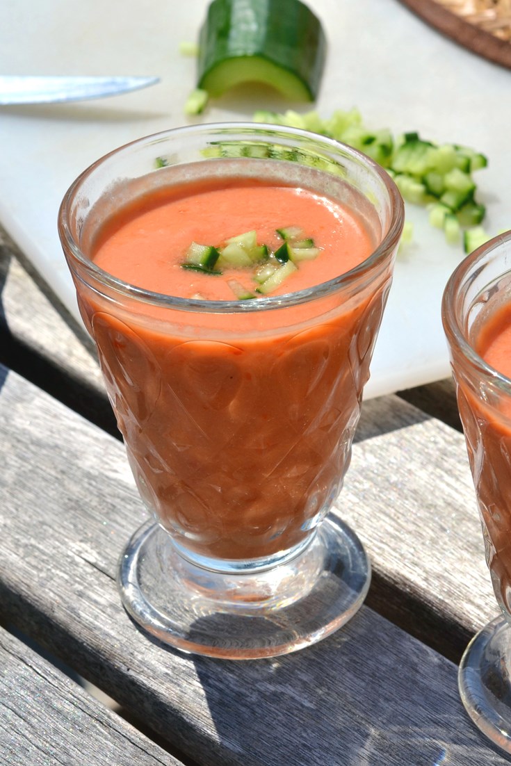 Tomato & Watermelon Gazpacho Recipe Great British Chefs