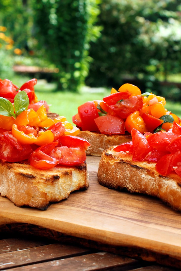 Tomato Bruschetta Recipe - Great Italian Chefs