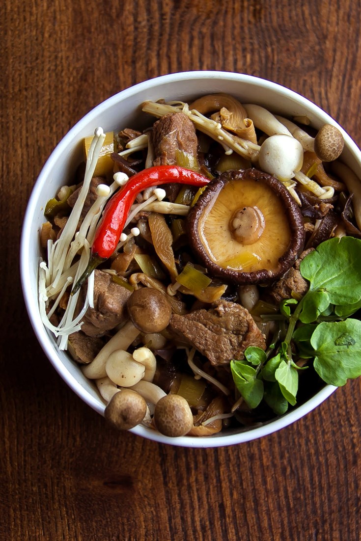 Beef & Mushroom Dashi Stew Recipe Great British Chefs