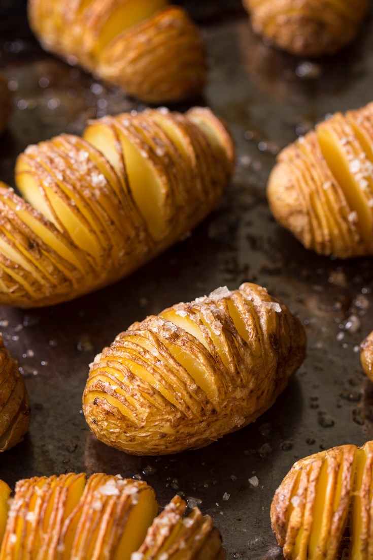 Hasselback Potatoes Recipe Great British Chefs