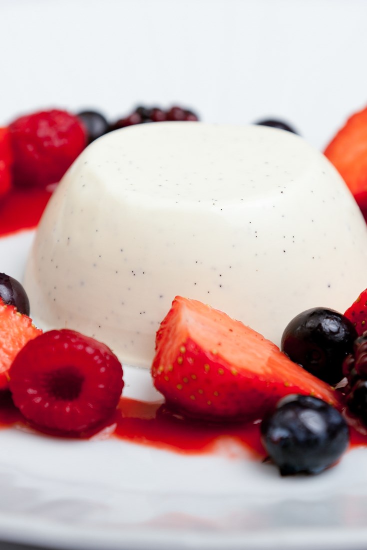 Panna Cotta With Summer Berries  Great British Chefs